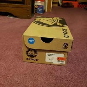 Croc sandals